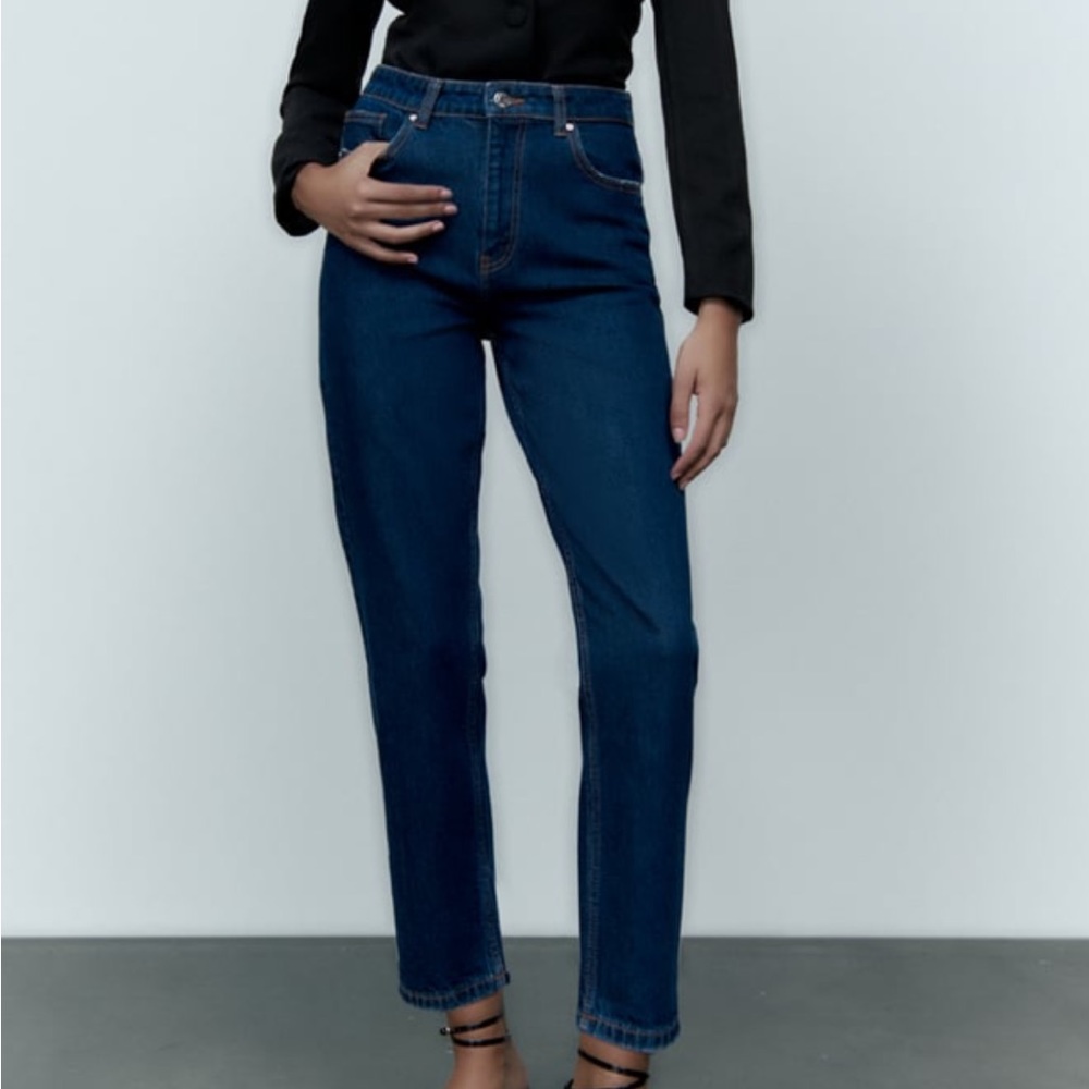 Zara Mom Ankle Jeans